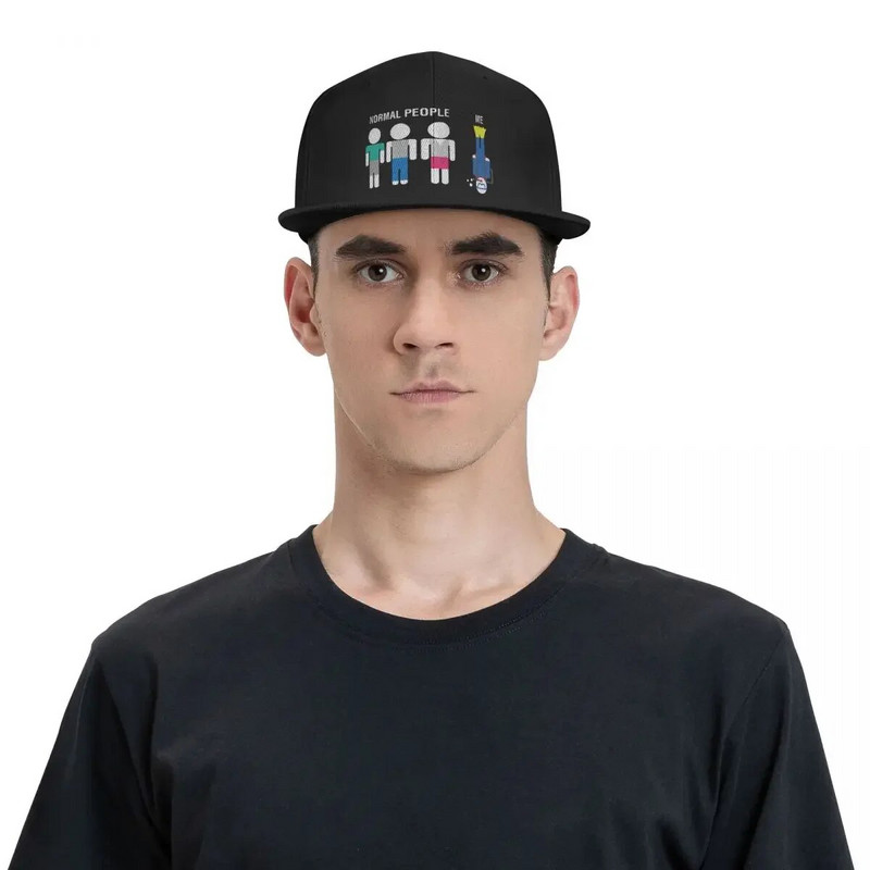 Modna uniseks ronilačka usporedba s normalnim ljudima Baseball kapa za odrasle Ronjenje Podesiva kapa za hip hop za muškarce Žene Sport
