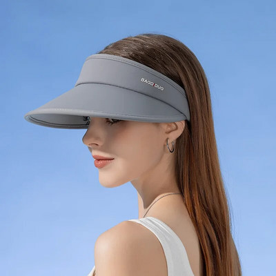 Panama női tavaszi nyár üres felső kacsanyelv napozósapka állítható tömör divat szabadtéri strand baseball sapka H84