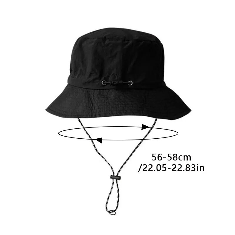 Vodootporni ribarski šešir novog stila Ženski ljetni šešir s UV zaštitom od sunca Kampiranje Planinarske kape Muški šešir Panama Bucket Outdoor