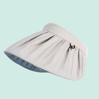 Ljeto Jednobojna bombona Prazna kapa sa šiltom za sunce Traka za glavu Topless Šešir Vanjska plaža UV zaštita Shell-like Bonnet Casquette Homme