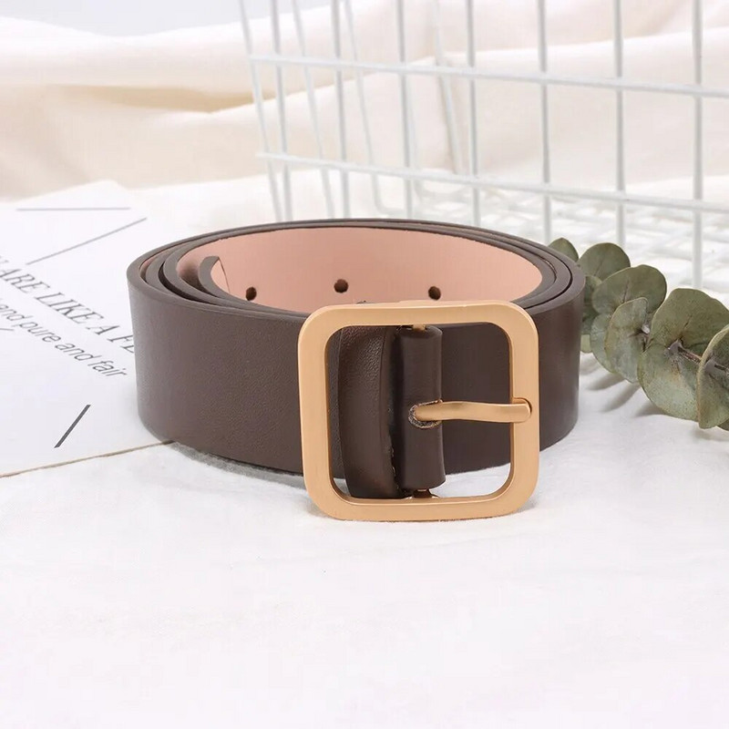 Novi ženski remen s četvrtastom kopčom Studentska moda, trendi ukrasni remen u korejskom stilu