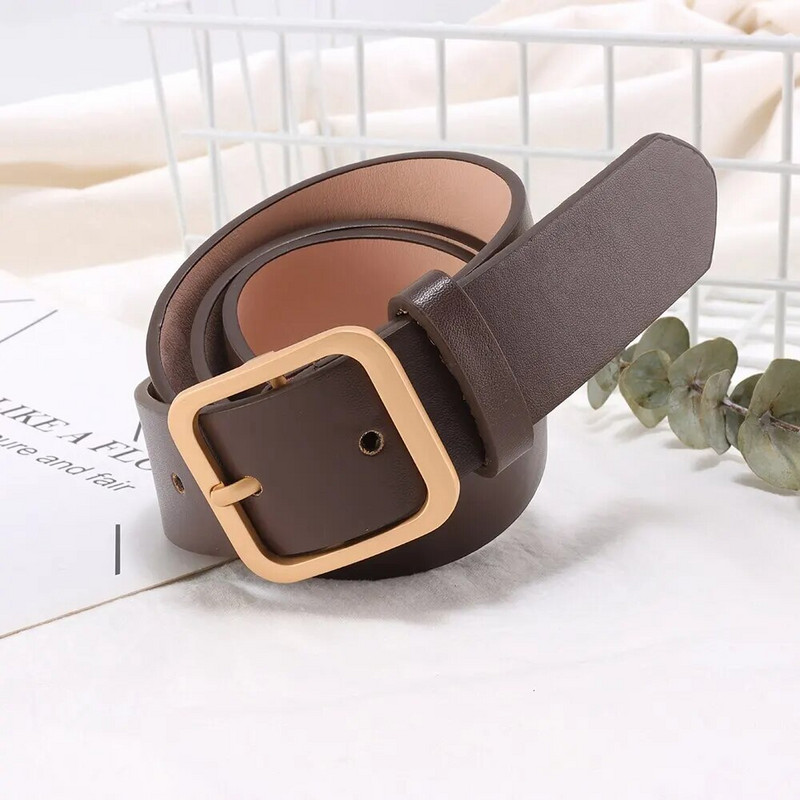 Novi ženski remen s četvrtastom kopčom Studentska moda, trendi ukrasni remen u korejskom stilu