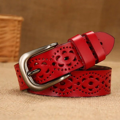 2013 novo žensko remenje remen s iglom kopčom 5 boja modni remen s izrezom Remenje za žene Ceinture Femme remen ženski