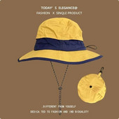 Novi vodootporni šešir za muškarce i žene, proljeće i ljeto, sklopiva torba, brzosušeći vanjski suncobran, kapa za pecanje na vezanje