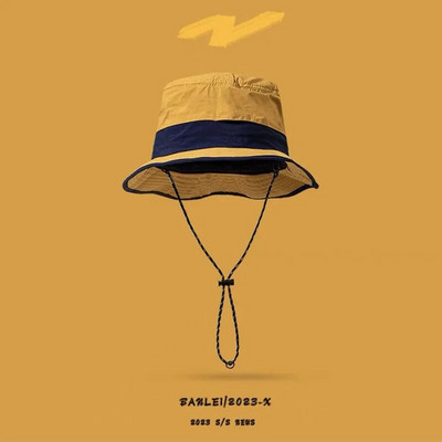 Novi vodootporni šešir za muškarce i žene, proljeće i ljeto, sklopiva torba, brzosušeći vanjski suncobran, kapa za pecanje na vezanje