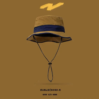 Novi vodootporni šešir za muškarce i žene, proljeće i ljeto, sklopiva torba, brzosušeći vanjski suncobran, kapa za pecanje na vezanje