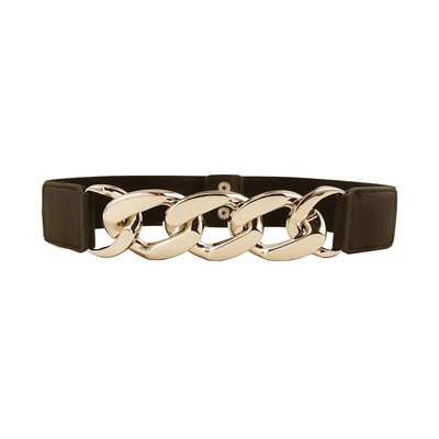 Zlatni lanac remen elastični srebrni metalni pojasevi oko struka za žene ceinture femme rastezljivi kaputići ženski kaput ketting riem pojas