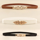 3 komada u kombinaciji remen ženska ukrasna elastika s haljinom džemper odijelo struk jednostavan remen svestrani modni remen