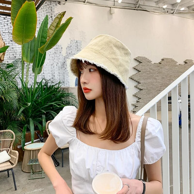 Novi traper isprani šeširi Žene Muškarci Bob Folding Fisherman Wide Brim Caps Hip Hop Gorros Ženske Panama Bucket Kape