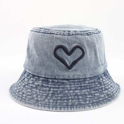 Mosott farmer Vödörsapka Női Halászsapka l, uniszex Bob sapkák Hip Hop Gorros Férfi Panama Szélálló Vödörsapka Kültéri