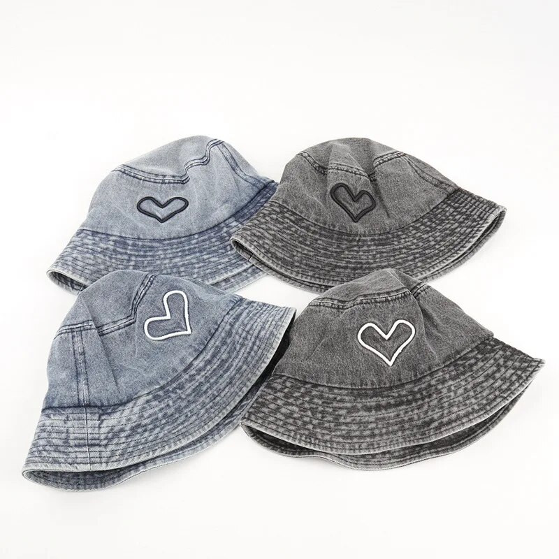 Mosott farmer Vödörsapka Női Halászsapka l, uniszex Bob sapkák Hip Hop Gorros Férfi Panama Szélálló Vödörsapka Kültéri