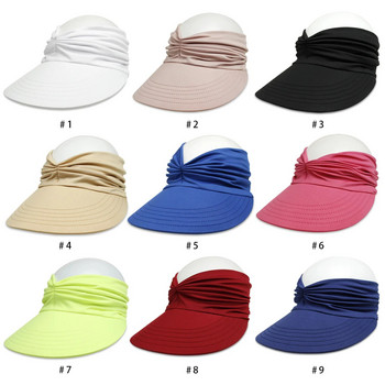 Καλοκαιρινό καπέλο με φαρδύ γείσο εύκαμπτα καπέλα αντηλιακής προστασίας διπλής όψης Anti-UV Καπέλο παραλίας Μόδα Καπέλο μπέιζμπολ ταξιδιού για γυναίκες