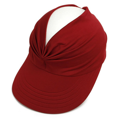 Ljetni šešir sa šiltom sa širokim obodom Fleksibilni dvostrani šeširi za zaštitu od sunca Anti-UV kapa za plažu Modna putna bejzbol kapa za žene