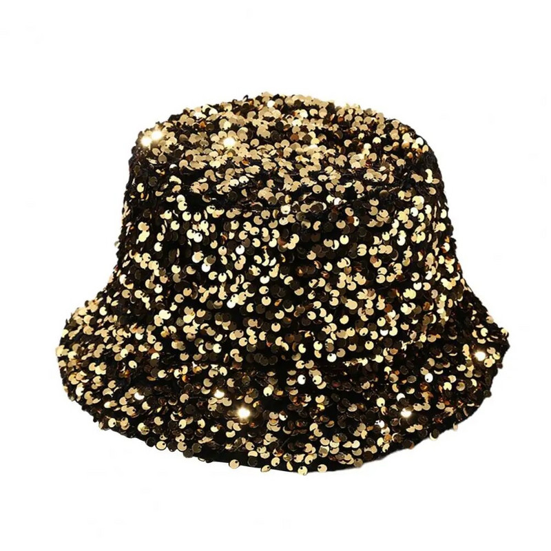 Ženski ribarski šešir, šljokice, leopard uzorak, scenski nastup, kapa za umivaonik