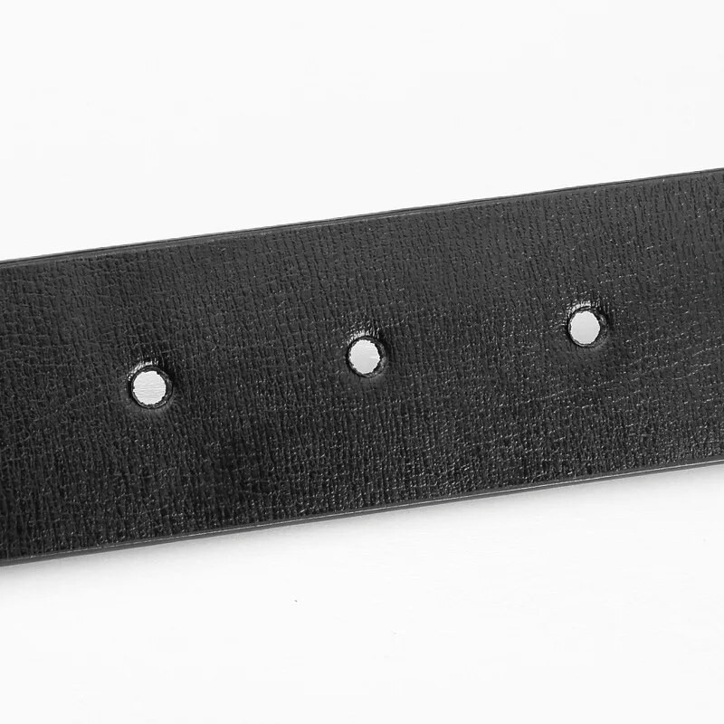 3,3 cm Naujo prabangaus prekės ženklo vyriškas diržas, dizainerio sukurtas be diržo sagties segtuko sagtis  diržas vyrams didmeninė prekyba