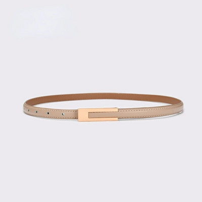 Novi luksuzni remen  sa zlatnom kopčom Ženski modni tanki metalni crno-bijeli remeni  Ženski traperice Pojas za haljine 2023.