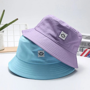 Унисекс шапки тип кофа Дамски чисти цветове Усмивка Sunbonnet Face Sun Hat Спорт на открито Пътуване Плажни шапки Рибарски шапки Хип-хоп шапка