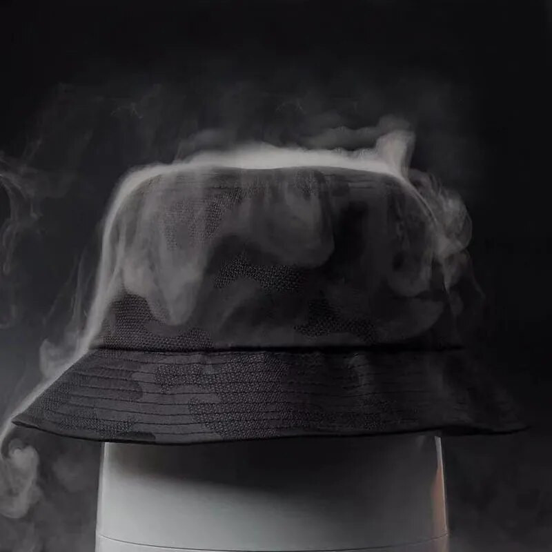 Vyriška kepurė nuo saulės Dvipusė juoda kamufliažinė kopimo laipiojimas Žvejo hiphopo kepurė Medvilninė vyriška žvejybos kepurė