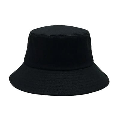 Ženski šešir velike veličine za sunčanje, velika ribarica, crna, bež pamučna panama kapa, šeširi velike veličine, 54-57 cm, 57-60 cm, 60-63 cm