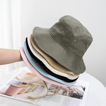 Καλοκαιρινό κορδόνι Ψαρά Καπέλο Γυναικεία Γυναικεία Κορίτσια Αντηλιακό Ταξιδιωτικό Αντιηλιακό Καπέλο μονόχρωμο Καπέλο Καπέλο Μόδας