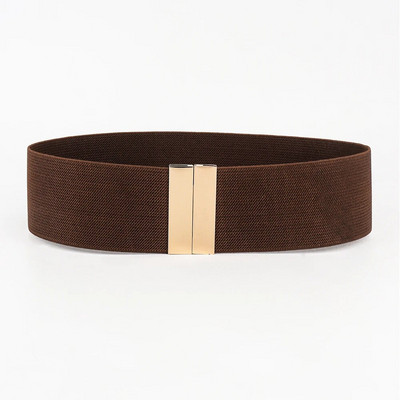 Kvaliteetsed vööd naistele must vöökoht elastne naiste rihm ümmargune pandlaga kaunistus mantel kampsun moekleit riisivalge