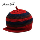 Zimske kape sa šiltom za žene Deblje dvostrane kape Karirana pletena kapa za djevojčice Jesenska kapa za djevojčice Toplija mekana kapa s šeširom Ležerna kapa