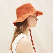 Suvine Bob Bucket Müts Naised Mehed Ranna päikesemüts Luksuslik Disainer Bränd Frayed Expedition koppkübarad Y2K stiilis pesapalli golfimütsid