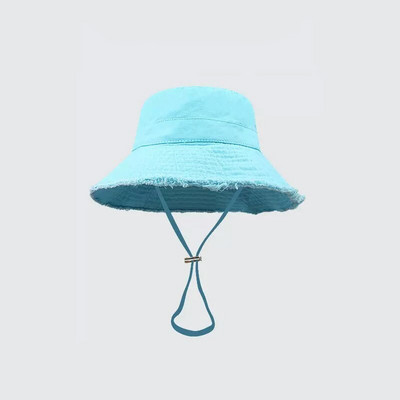 Suvine Bob Bucket Müts Naised Mehed Ranna päikesemüts Luksuslik Disainer Bränd Frayed Expedition koppkübarad Y2K stiilis pesapalli golfimütsid