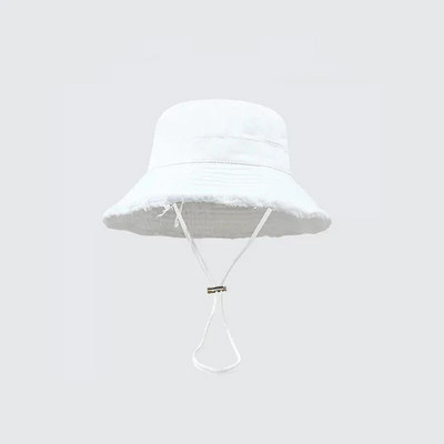 Suvine Bob Bucket Müts Naised Mehed Ranna päikesemüts Luksuslik Disainer Bränd Frayed Expedition koppkübarad Y2K stiilis pesapalli golfimütsid