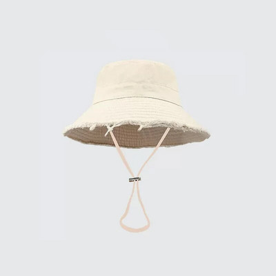 Suvine Bob Bucket Müts Naised Mehed Ranna päikesemüts Luksuslik Disainer Bränd Frayed Expedition koppkübarad Y2K stiilis pesapalli golfimütsid