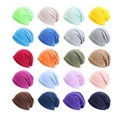 Beanie Pamučna kapa za žene Muškarci Jesen Zima Elastična ležerna jednobojna kapa za kemoterapiju Kapa za jahanje Kapa za trčanje