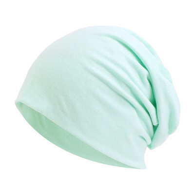 Beanie Pamučna kapa za žene Muškarci Jesen Zima Elastična ležerna jednobojna kapa za kemoterapiju Kapa za jahanje Kapa za trčanje