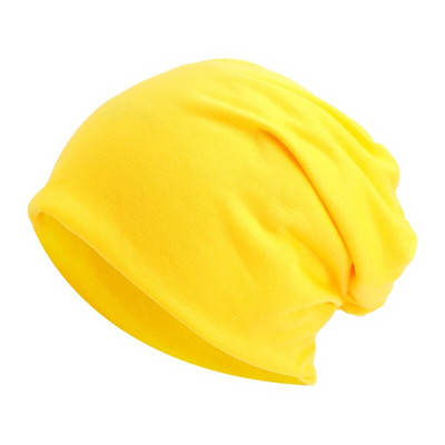 Beanie Pamučna kapa za žene Muškarci Jesen Zima Elastična ležerna jednobojna kapa za kemoterapiju Kapa za jahanje Kapa za trčanje