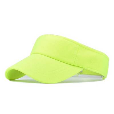 Suvemüts naistele päikesesirmi mütsid Top Tühi ühevärviline spordijooksmine golfi tennise müts tüdrukule päikesemüts reguleeritav