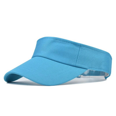 Suvemüts naistele päikesesirmi mütsid Top Tühi ühevärviline spordijooksmine golfi tennise müts tüdrukule päikesemüts reguleeritav
