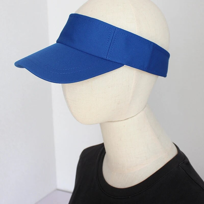 Suvemüts naistele päikesesirmi mütsid Top Tühi ühevärviline spordijooksmine golfi tennise müts tüdrukule päikesemüts reguleeritav