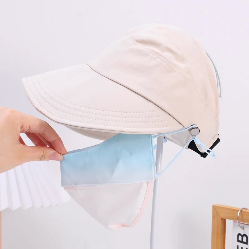 Šeširi za sunce za žene Ljetni šešir sa širokim obodom i širokim obodom, čvrsti ribarski šešir, koji se brzo suši, ležerna kapa za plažu, UV zaštita