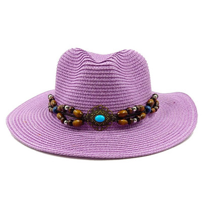Novi dodaci za ljetni slamnati šešir jazz šešir za sunčanje na otvorenom ljetni šešir za zaštitu od sunca šešir za plažu sombrero šešir za sunce