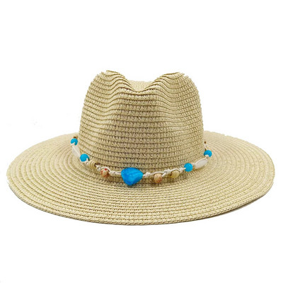 Novi dodaci za ljetni slamnati šešir jazz šešir za sunčanje na otvorenom ljetni šešir za zaštitu od sunca šešir za plažu sombrero šešir za sunce