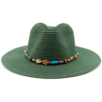 Novi dodaci za ljetni slamnati šešir jazz šešir za sunčanje na otvorenom ljetni šešir za zaštitu od sunca šešir za plažu sombrero šešir za sunce