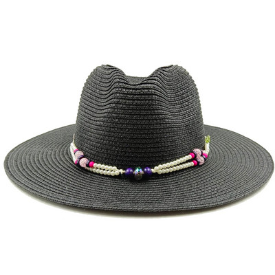 Novi dodaci za ljetni slamnati šešir jazz šešir za sunčanje na otvorenom ljetni šešir za zaštitu od sunca šešir za plažu sombrero šešir za sunce