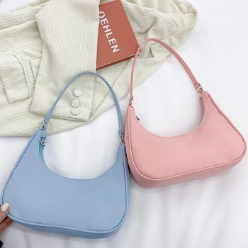Дамски чанти Чанта за рамо под мишници Малка чанта за рамо Найлонова чанта за подмишници Дамски скитници Летни семпли чанти Bolso Feminina