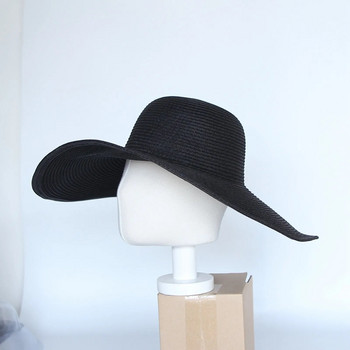 Γυναικείο Ελαφρώς Καμπυλωτό Καπέλο Ορειβατικού Ψαρέματος Υπαίθριας Ιππασίας Άδειο επάνω καπέλο Φαρδύ αντηλιακό καπέλο шляпа женская летняя 2024