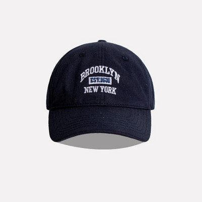 Puha pamut betűkkel hímzett baseballsapka nőknek Férfi alkalmi szabadtéri sportok ívelt karimájú napellenzős sapkák uniszex hip-hop apa sapkák