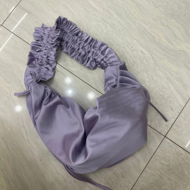 Női válltáskák, 2023-as koreai stílusú, alkalmi, összehajtható csipke húzózsinór Design Sense, nagy kapacitású Crossbody táska, vászontáska, női