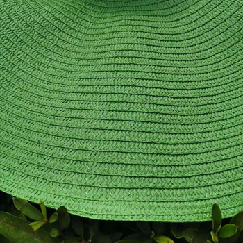 Καλοκαιρινά 25 μέτρα Μεγάλο Γείσο Πτυσσόμενα Καπέλα Παραλίας Γυναικεία Πτυσσόμενα Ψάθινο Καπέλο Αντιηλιακό Ταξιδιωτικό Καπέλο Dropshipping