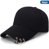 Unisex metalni prstenovi, prozračne golf bejzbol kape, žene, muškarci, sportovi na otvorenom, šešir za sunčanje, gotički punk stil, viziri, šešir, ljetni šešir