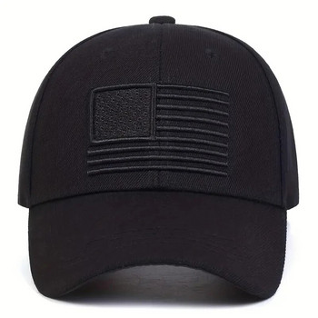 Καπέλο μπέιζμπολ Bone Men Tactical Army Military Dad Hat American USA Flag Hip Hop Hat Sport Trucker Caps