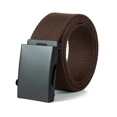 Kiváló minőségű vászon nylon taktikai öv férfiaknak fém csat luxus heveder derékszíj kültéri sport férfi katonai edző övek