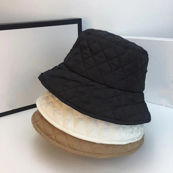 Зимни топли шапки с кофи Дамски удебелени рибарски шапки Унисекс шапка за риболов на открито Ежедневна женска панамска шапка Шапка за момиче на открито